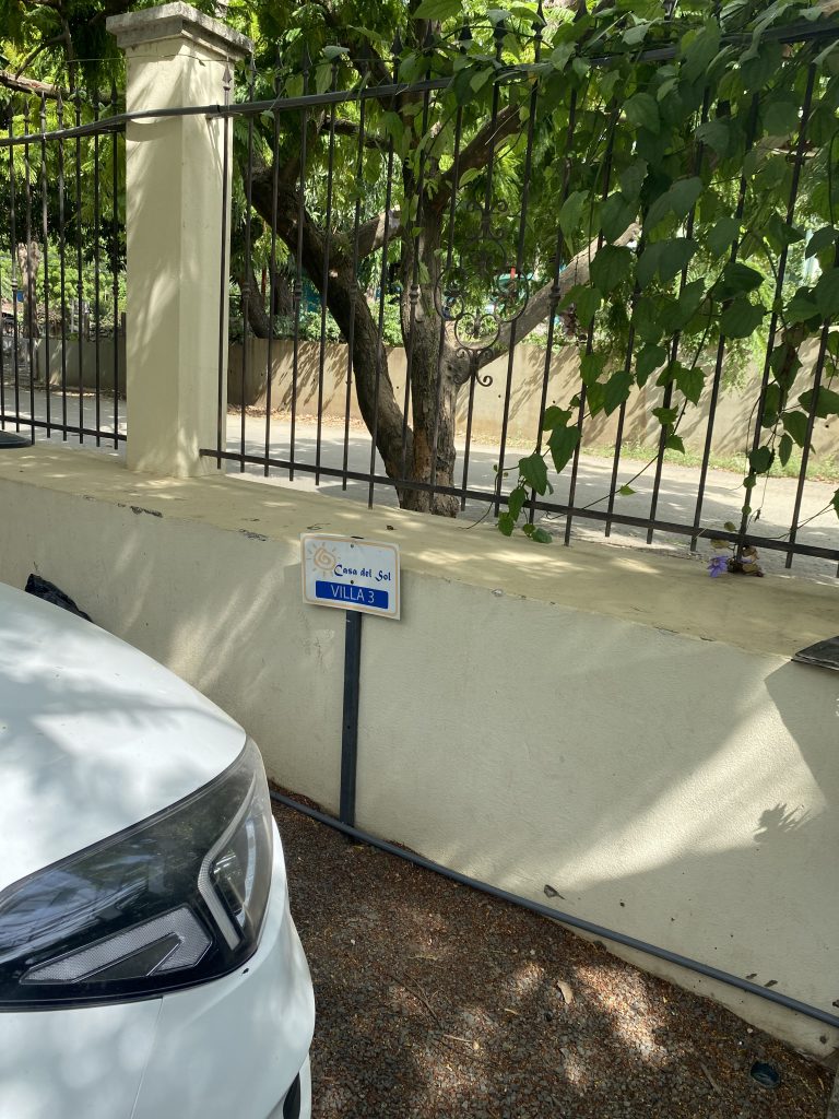 one parking space